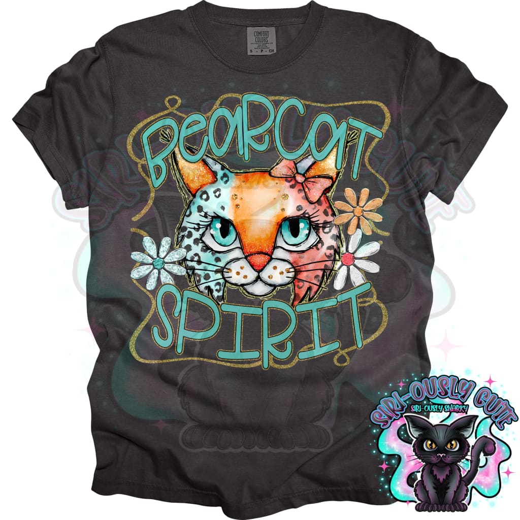 Funky Retro Spirit Bearcat Mascot