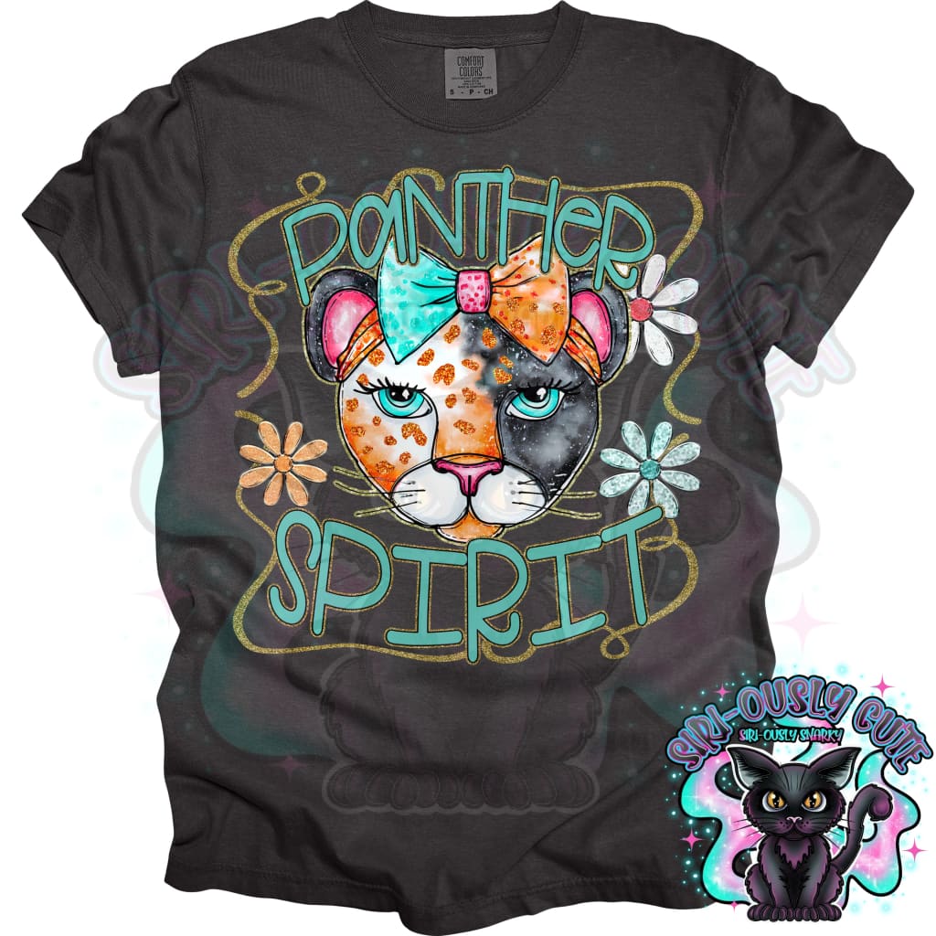 Funky Retro Spirit Panther Mascot