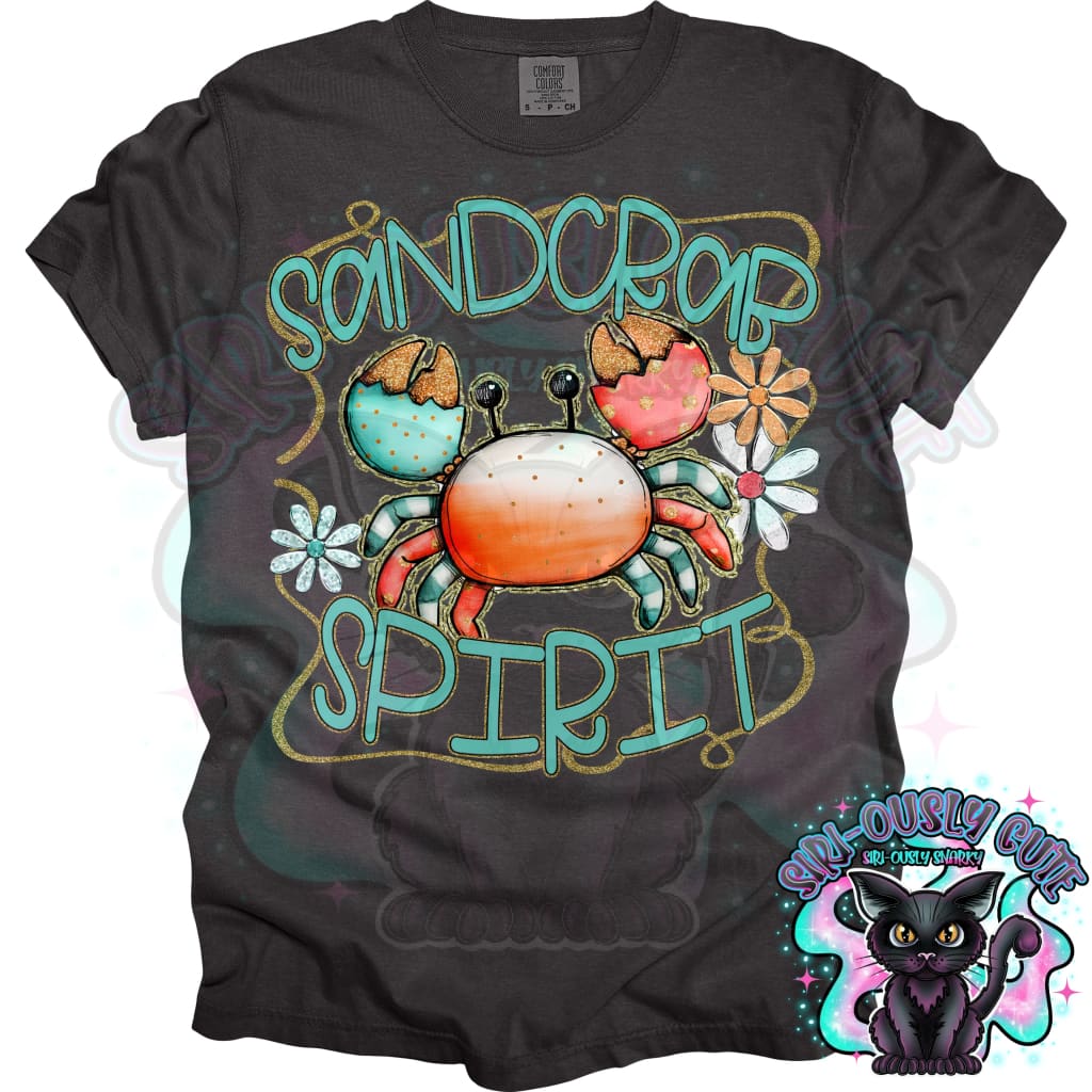 Funky Retro Spirit Sandcrab Mascot