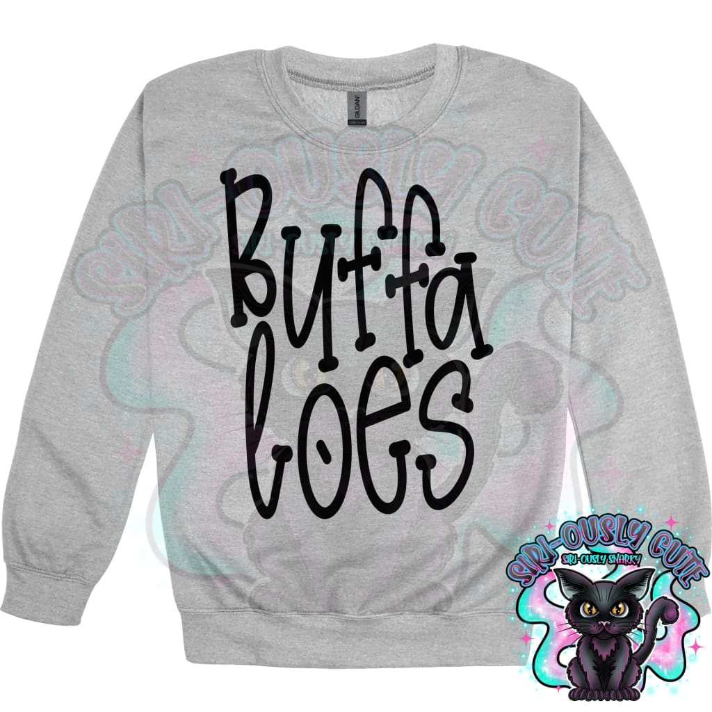 Funky Serif Buffaloes Mascot