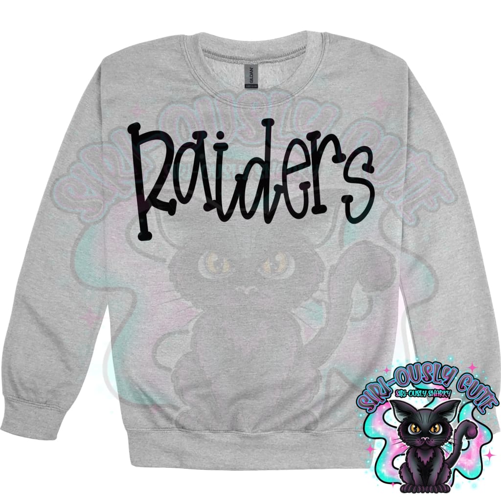 Funky Serif Raiders Mascot