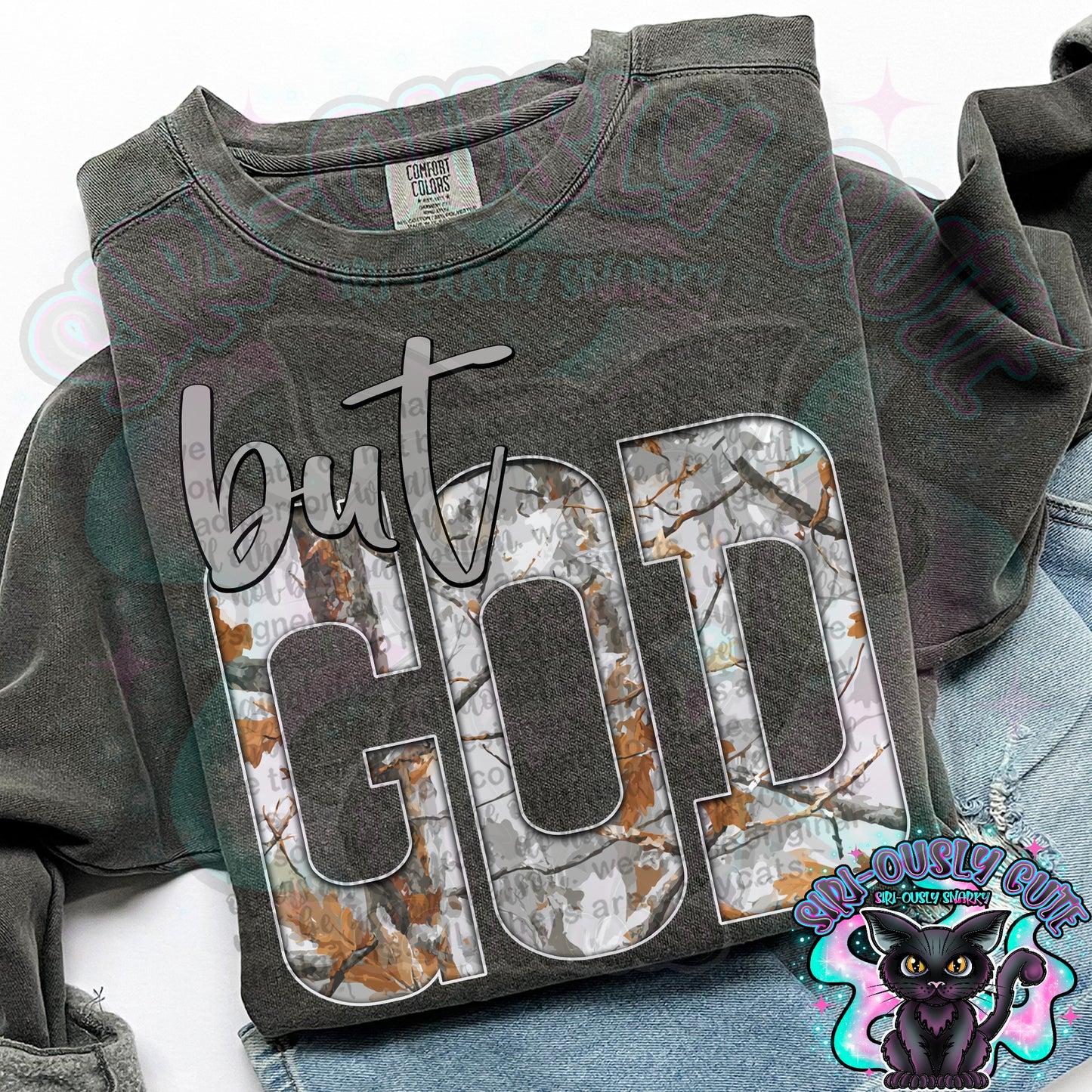 Gray Camo But God