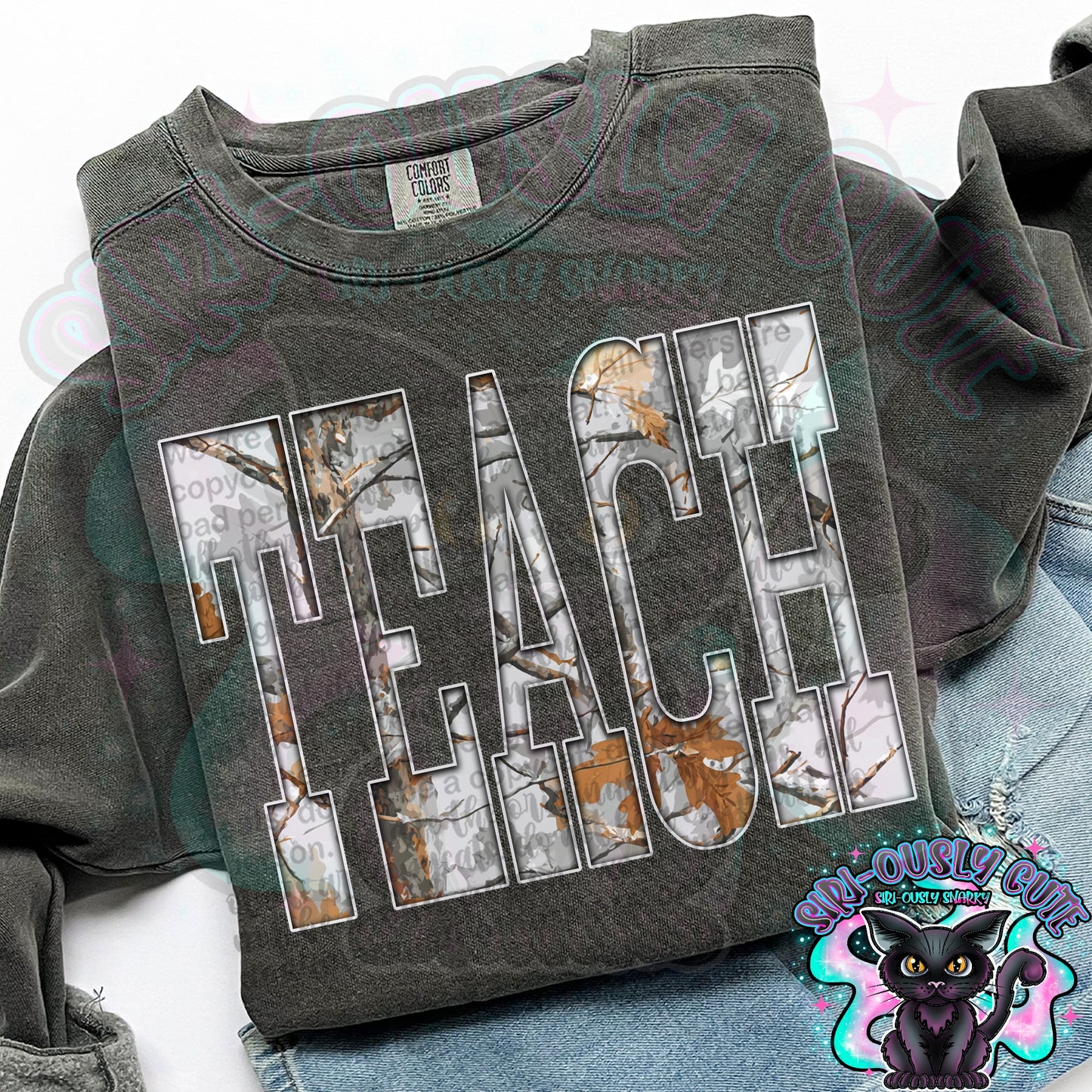 Gray Camo Teach