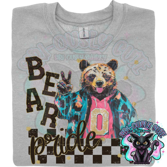 Grunge Mascots Bear Mascot