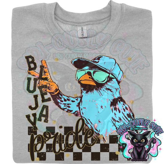 Grunge Mascots Bluejay Mascot