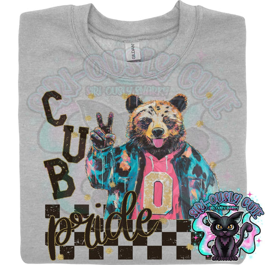 Grunge Mascots Cub Mascot