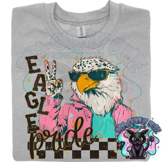 Grunge Mascots Eagle Mascot