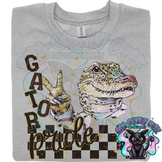 Grunge Mascots Gator Mascot