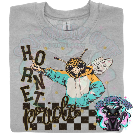 Grunge Mascots Hornet Mascot