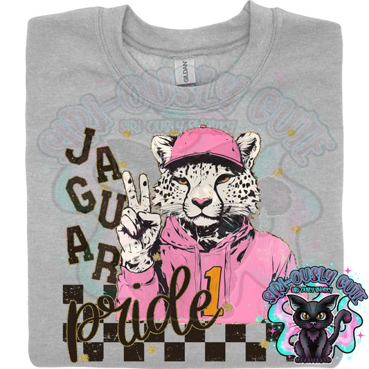 Grunge Mascots Jaguar Mascot