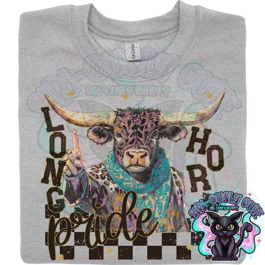 Grunge Mascots Longhorn Mascot