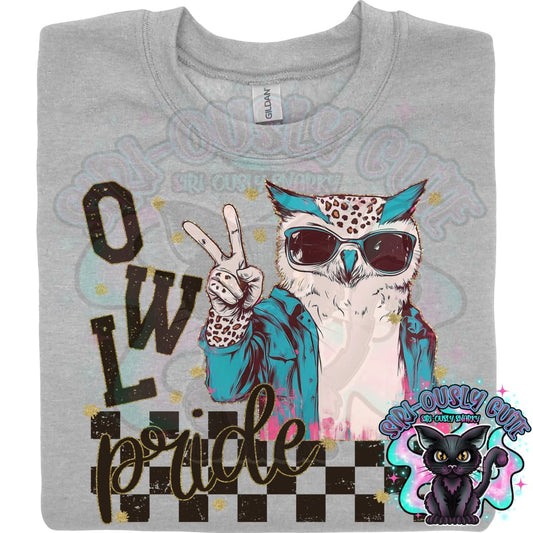 Grunge Mascots Owl Mascot