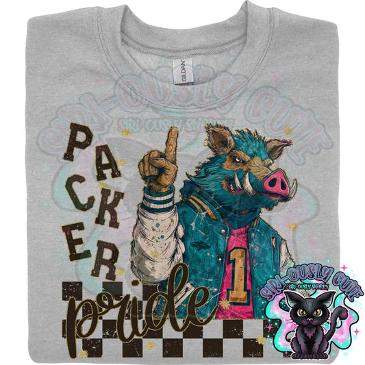 Grunge Mascots Packer Mascot