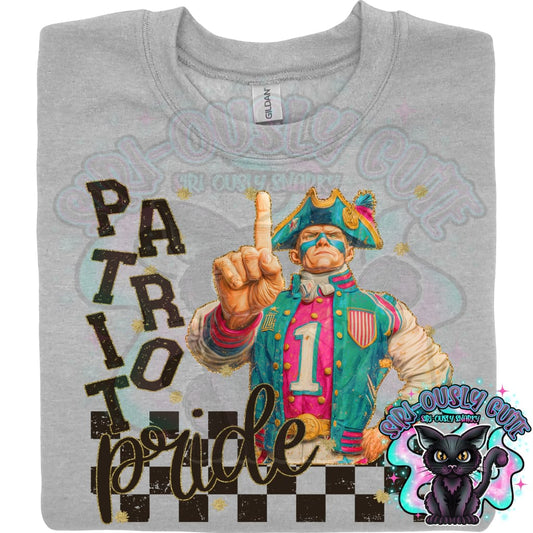 Grunge Mascots Patriot Mascot