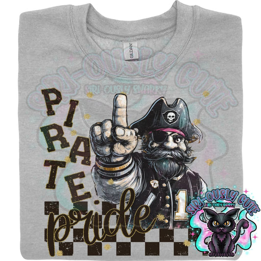 Grunge Mascots Pirate Mascot