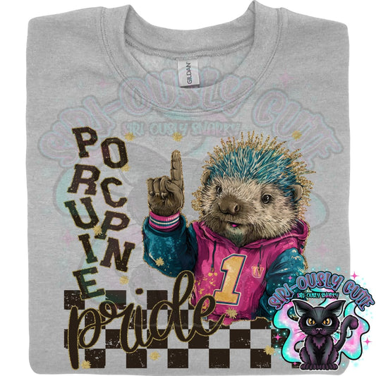 Grunge Mascots Porcupine Mascot