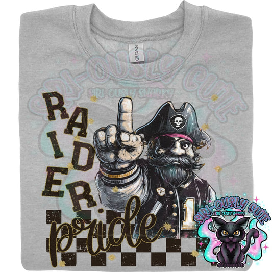 Grunge Mascots Raider Mascot