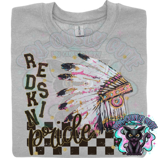 Grunge Mascots Redskin Mascot