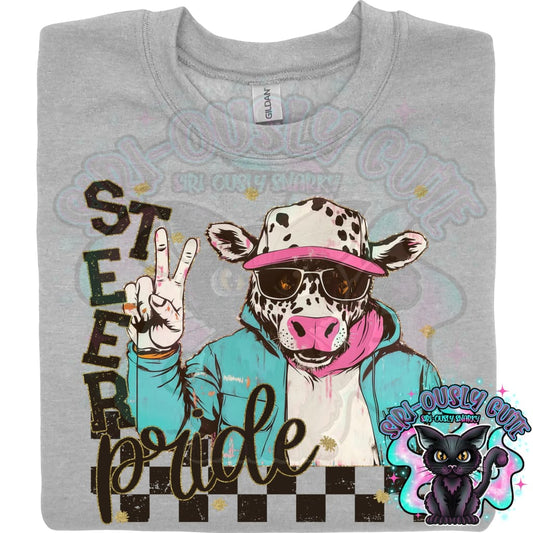 Grunge Mascots Steer Mascot