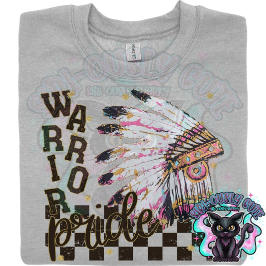 Grunge Mascots Warrior Mascot