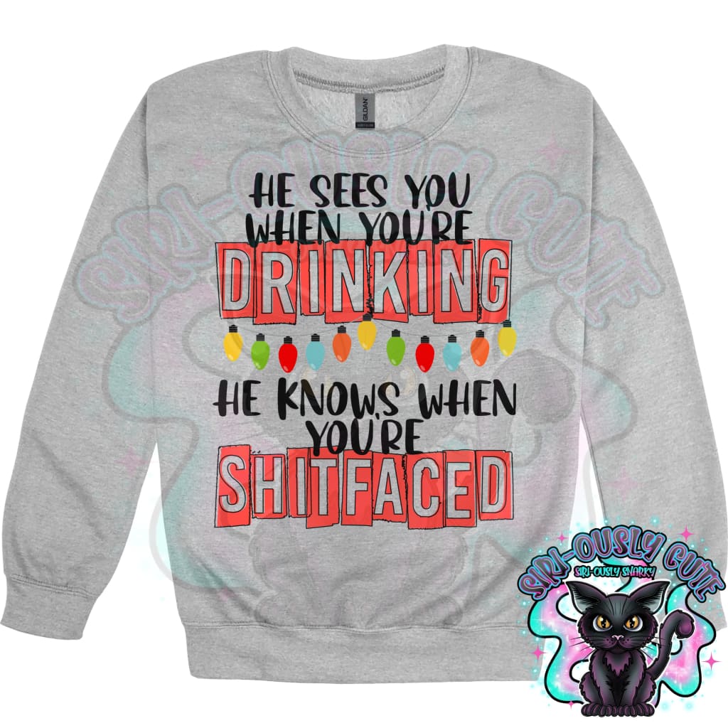 He Sees You When You’re Drinking Clothing