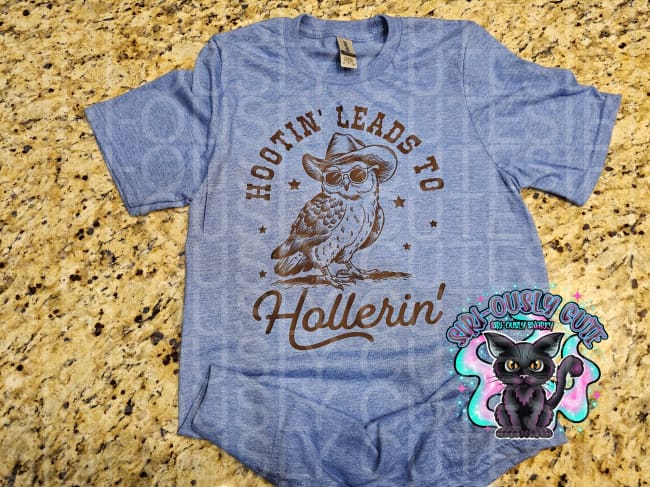 Hootin Leads To Hollering Owl Clothing