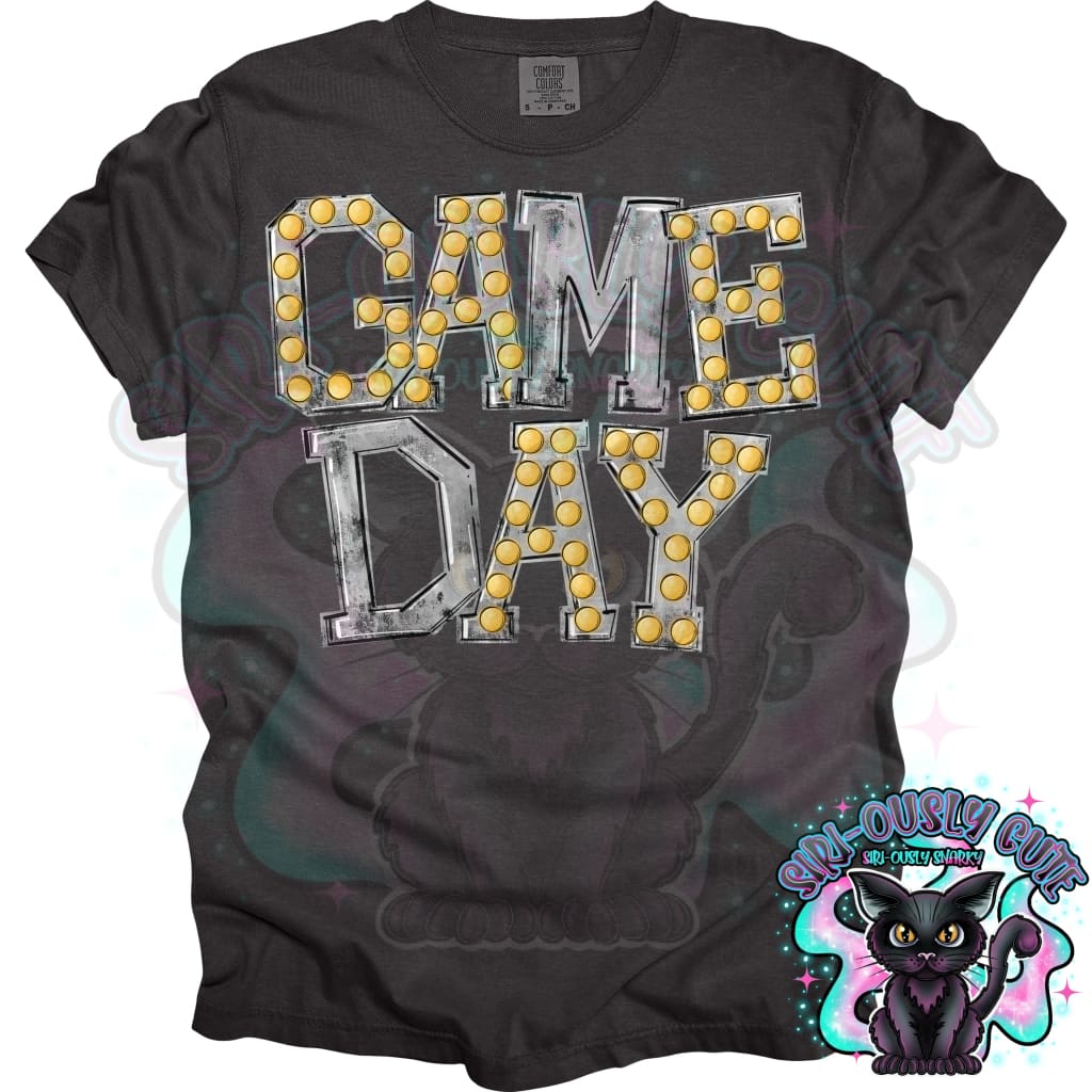 Marquee Game Day Black 2 Mascot