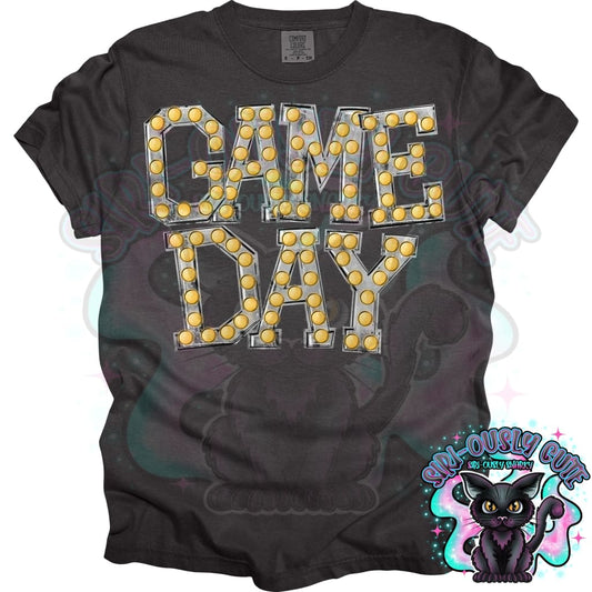 Marquee Game Day Black Mascot