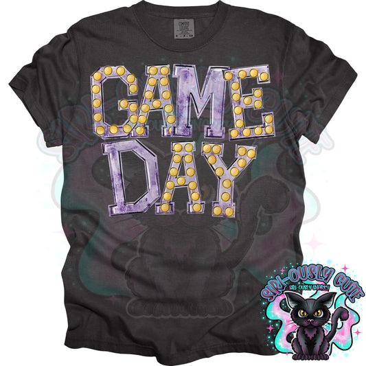 Marquee Game Day Purple Mascot