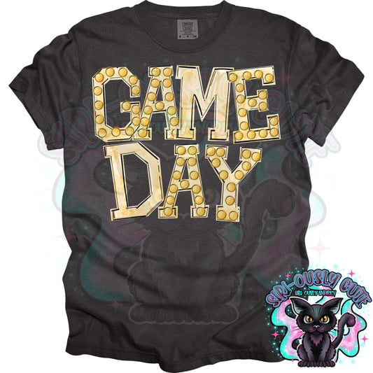 Marquee Game Day Yellow Gold Mascot