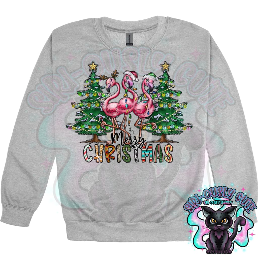 Merry Christmas Flamingo Clothing