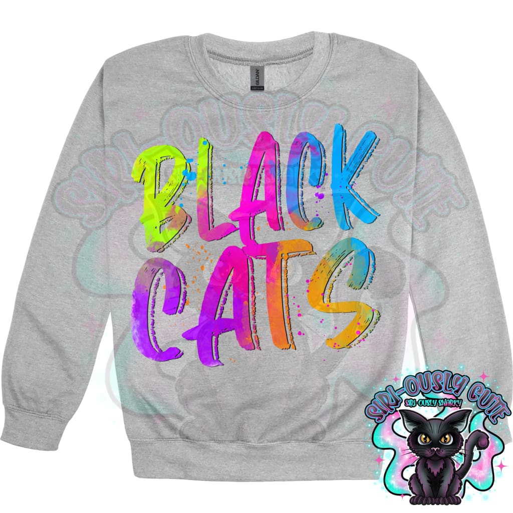 Neon Mascots Blackcats Mascot