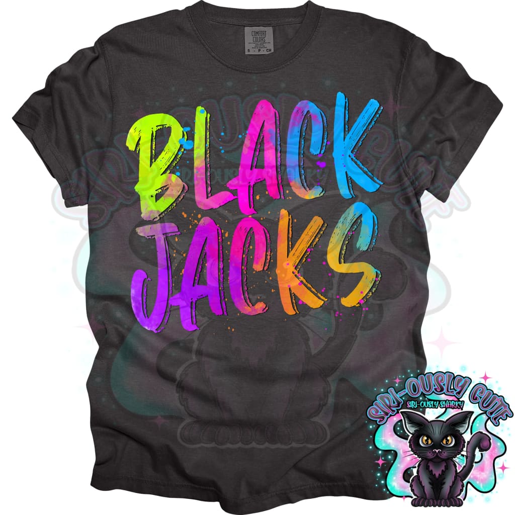 Neon Mascots Blackjacks Mascot
