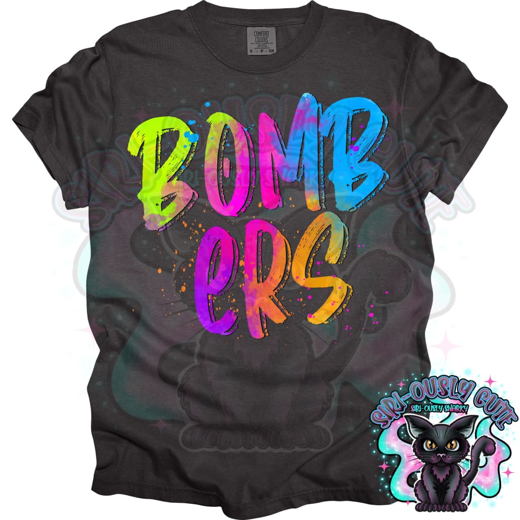 Neon Mascots Bombers Mascot