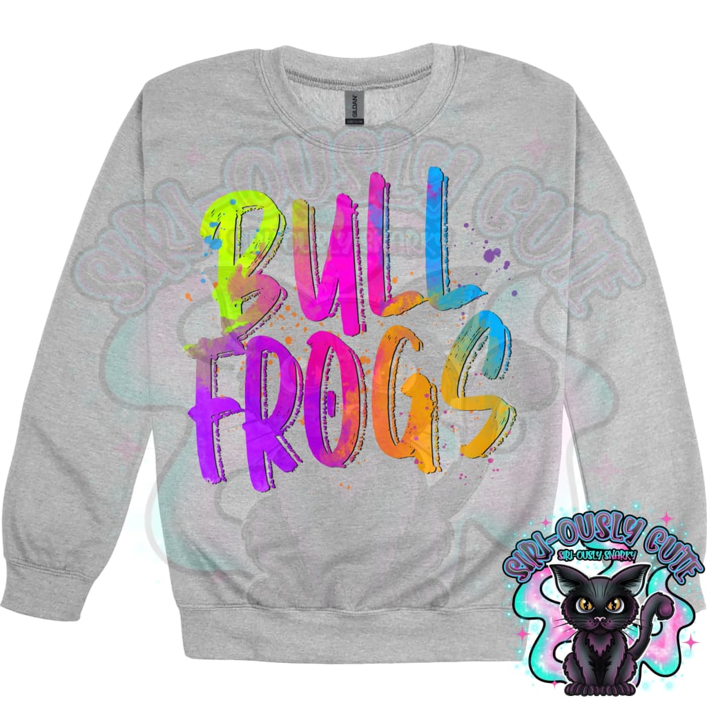 Neon Mascots Bullfrogs Mascot