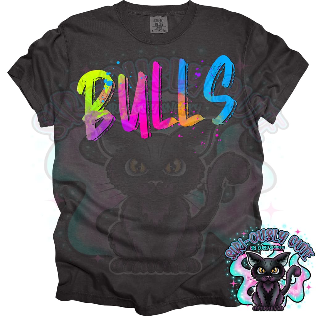 Neon Mascots Bulls Mascot