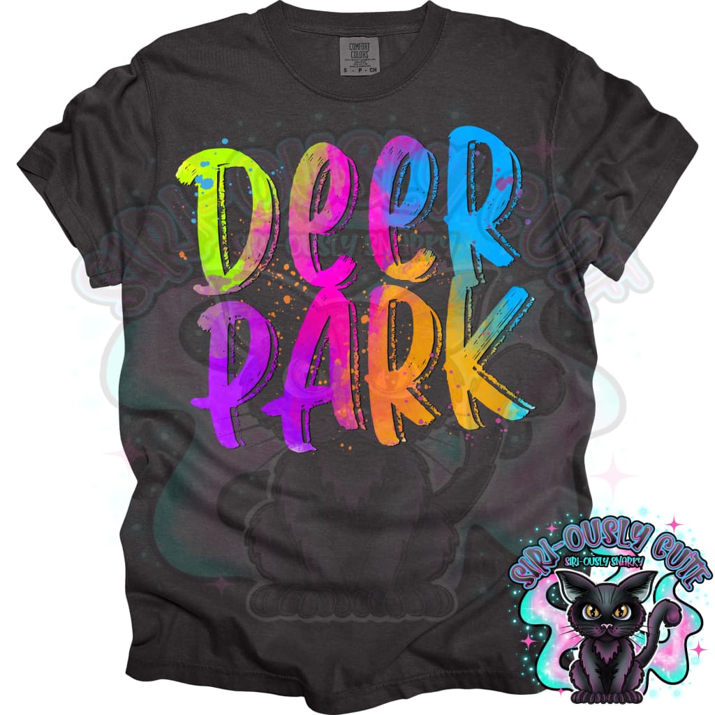 Neon Mascots Deer Park Mascot