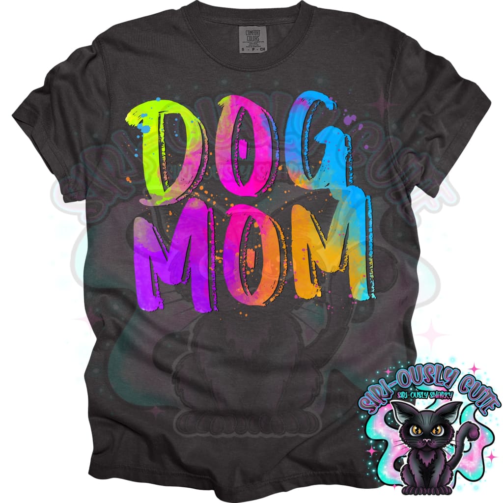 Neon Mascots Dog Mom Clothing