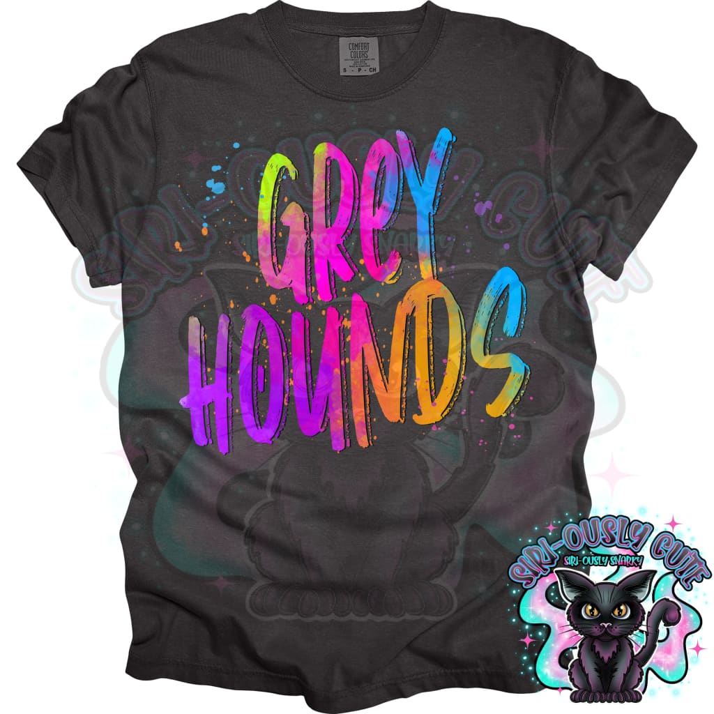 Neon Mascots Greyhounds Mascot
