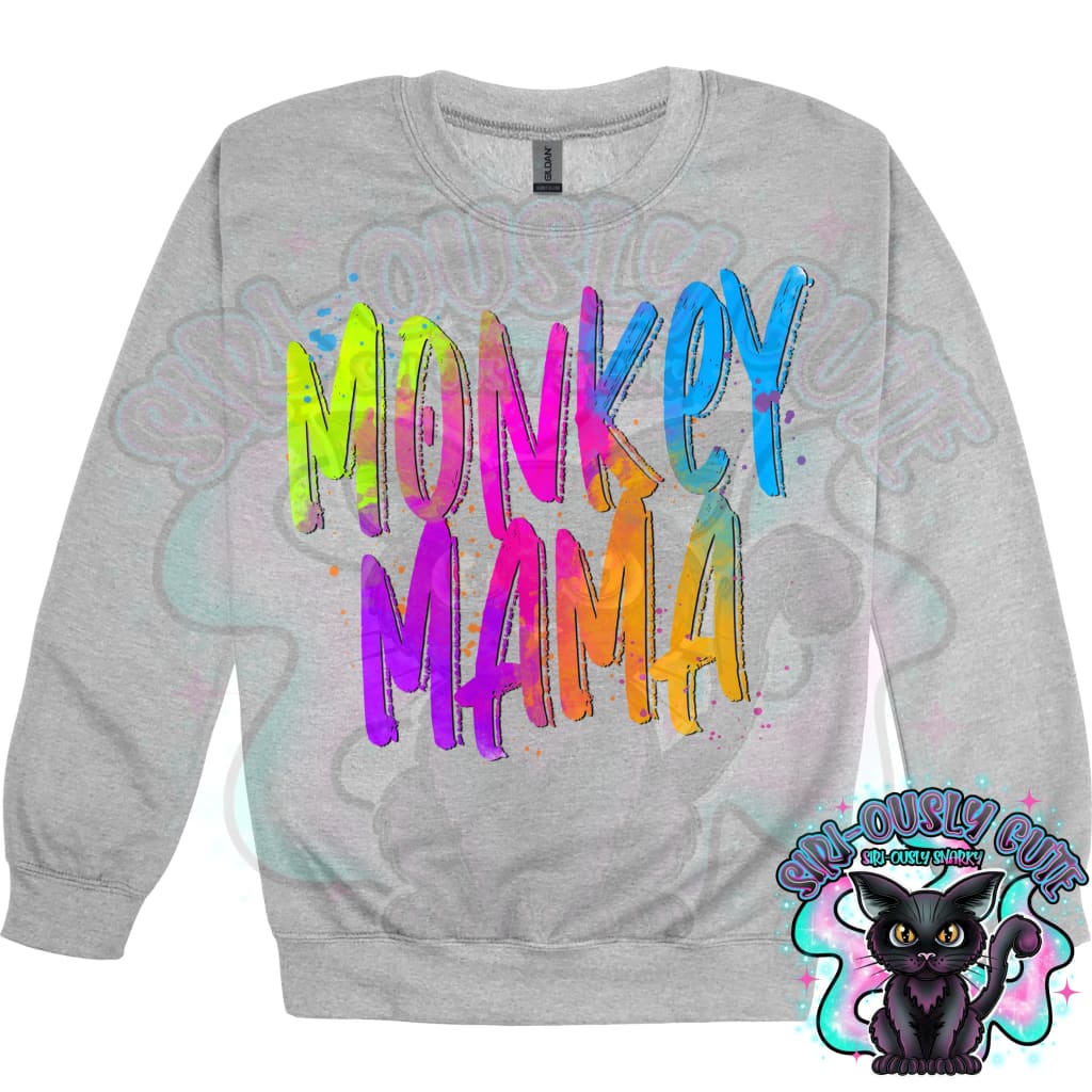 Neon Mascots Monkey Mama Mascot