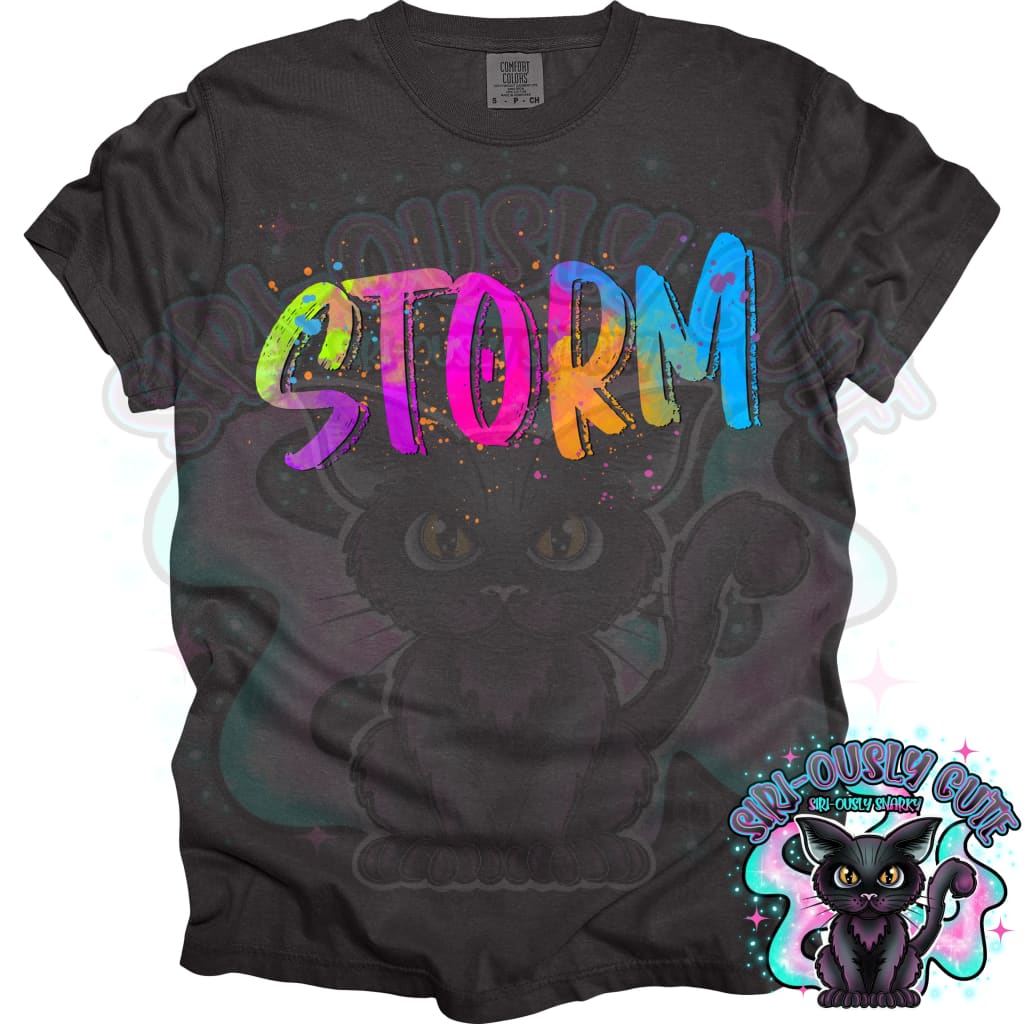 Neon Mascots Storm Mascot