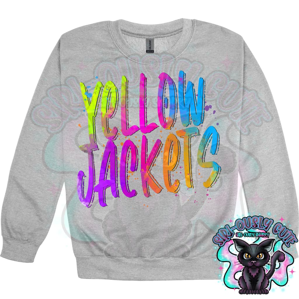 Neon Mascots Yellow Jackets Mascot