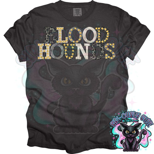 Neutral Marquee Blood Hounds Mascot