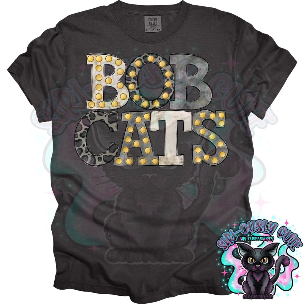 Neutral Marquee Bobcats Mascot