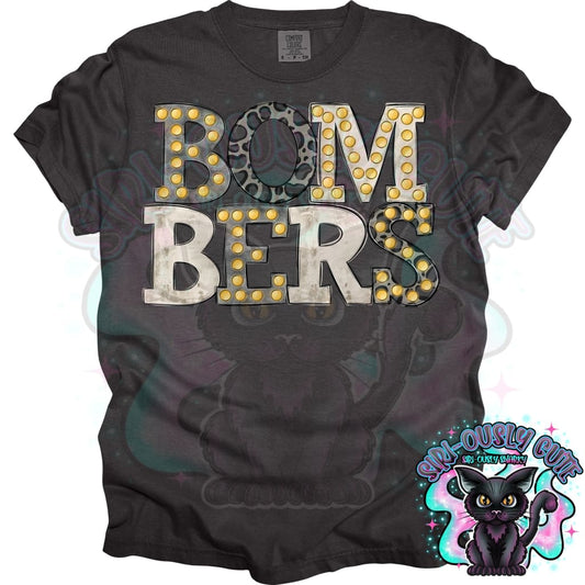 Neutral Marquee Bombers Mascot