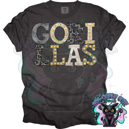 Neutral Marquee Gorillas Mascot