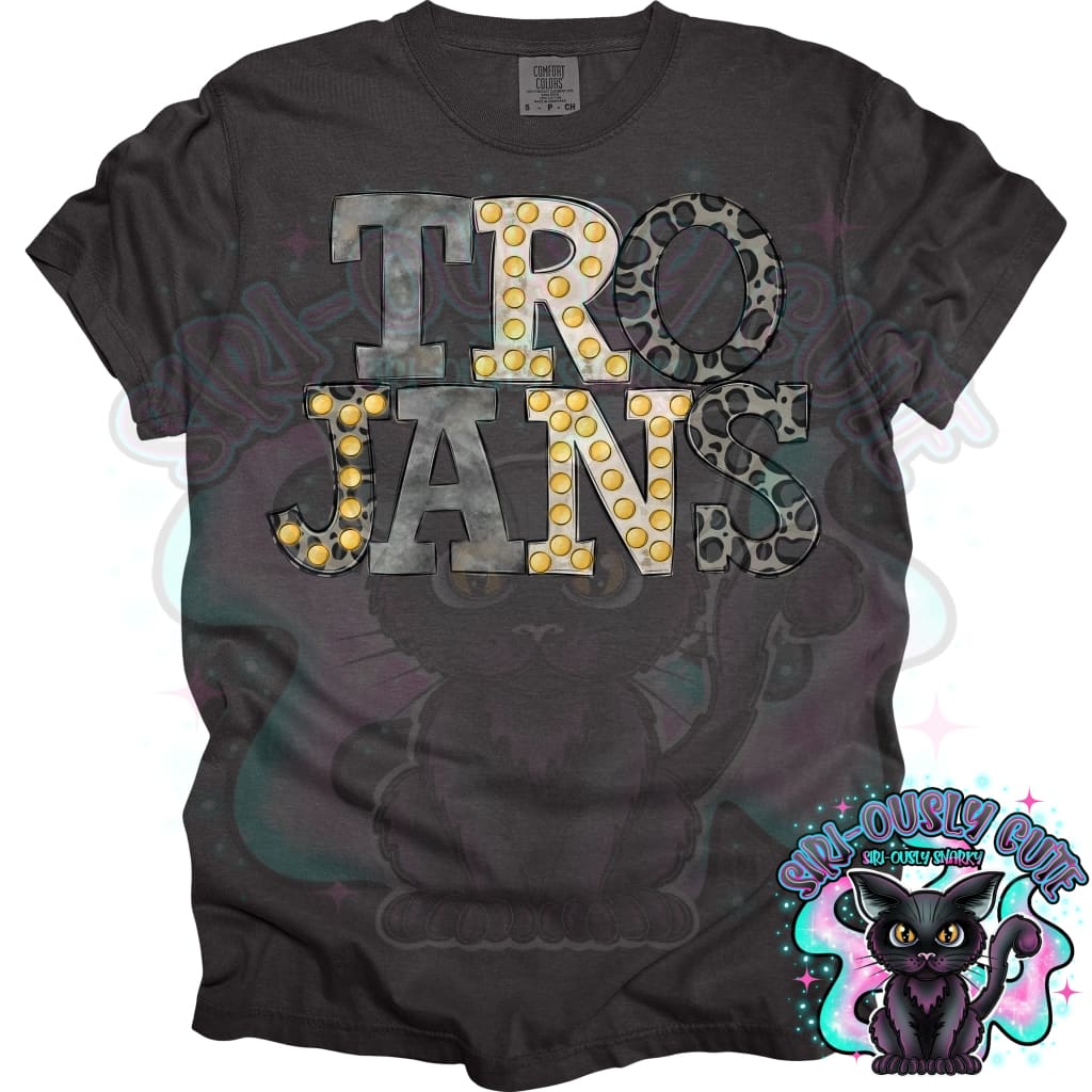 Neutral Marquee Trojans Mascot