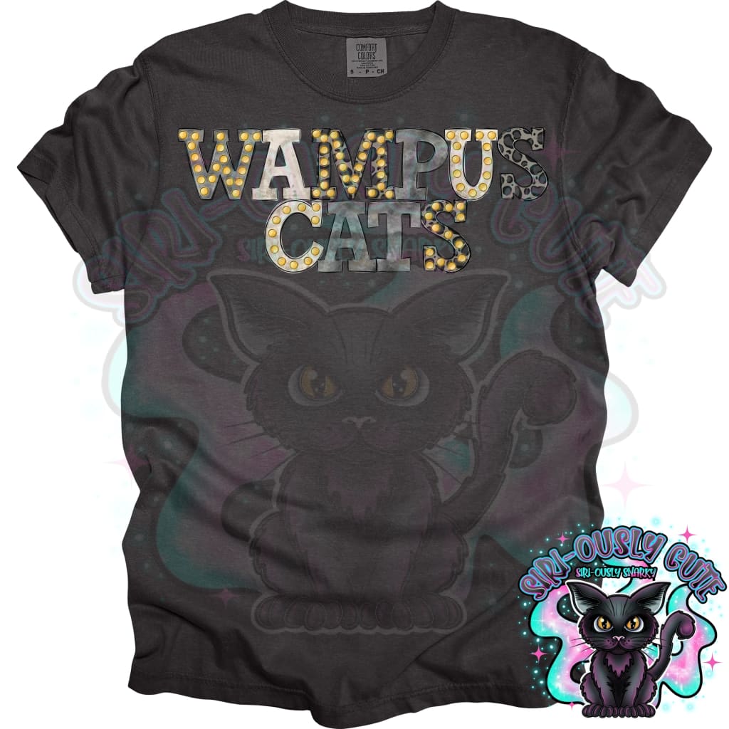 Neutral Marquee Wampus Cats Mascot