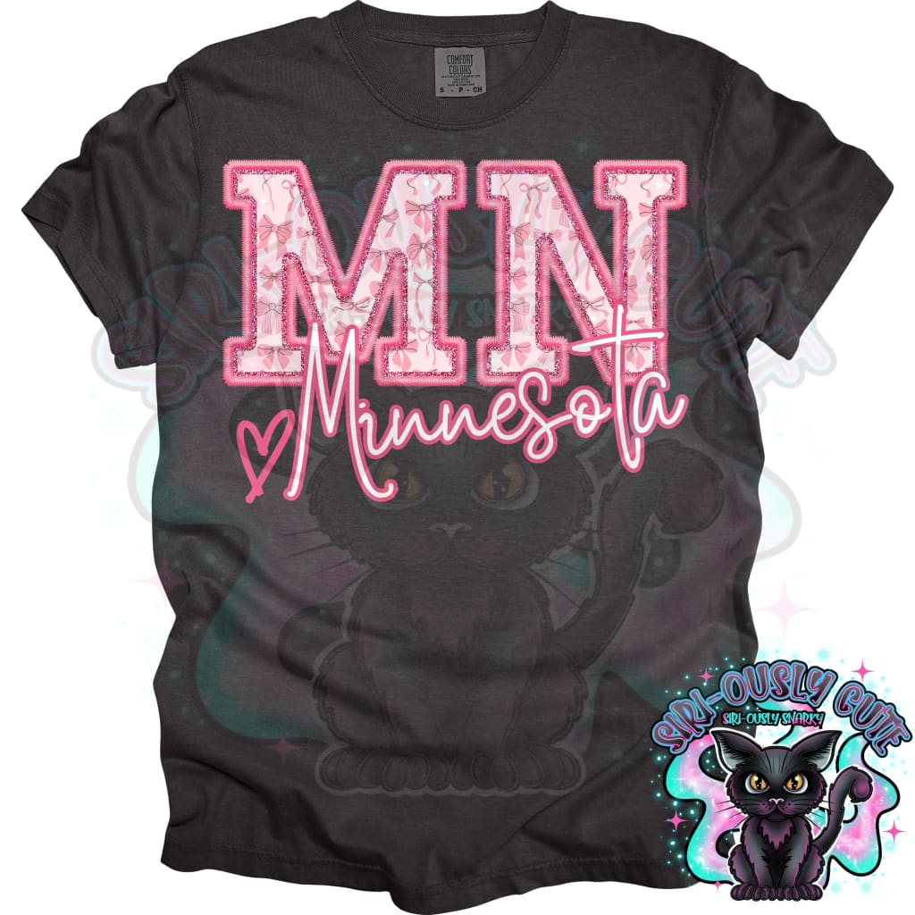 Pink States With Bow - All 50 States 50 States