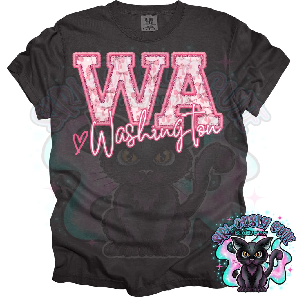 Pink States With Bow - All 50 States 50 States